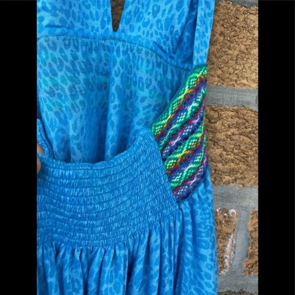 Pitusa Mini Halter Dress in Blue small/medium - Picture 8 of 10